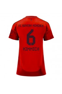 Bayern Munich Joshua Kimmich #6 Fotballdrakt Hjemme Klær Dame 2024-25 Korte ermer